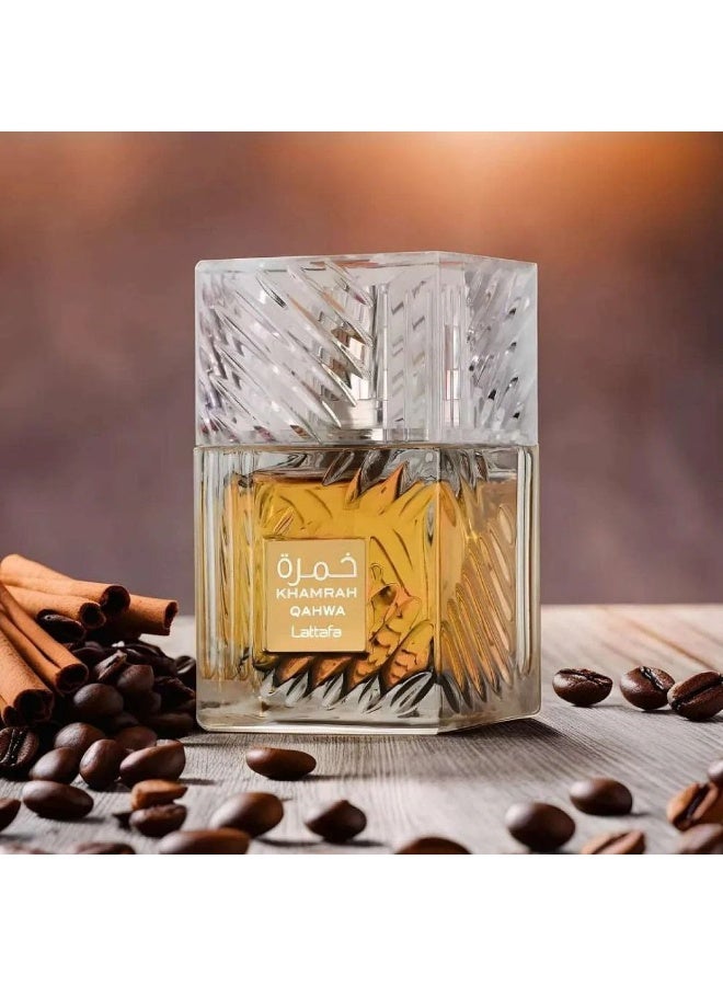 Lattafa KHAMRAH QAHWA Unisex Eau De Parfum by Lattafa 100ml - Image 4